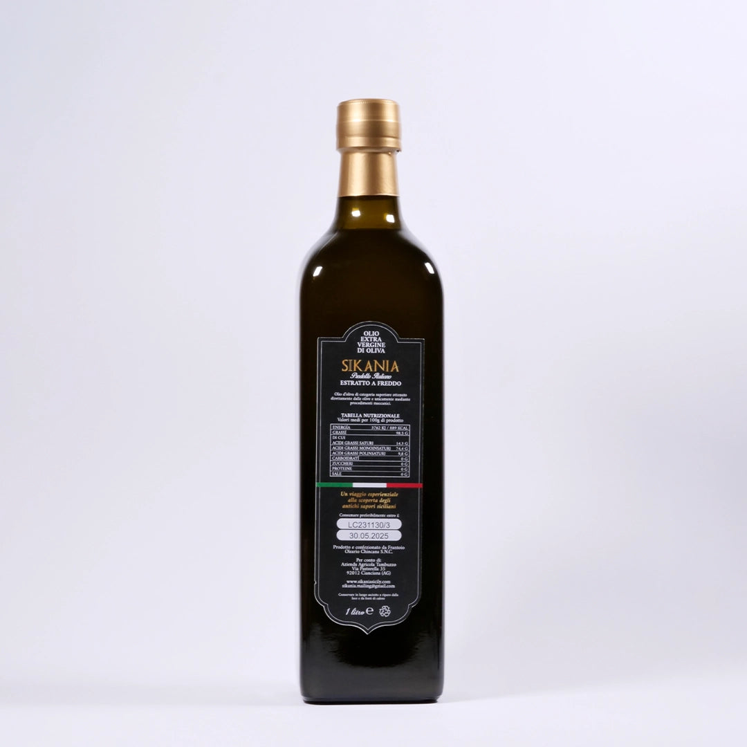 Sikania©  Olio Extravergine d'oliva 100% Italiano 1 Litro